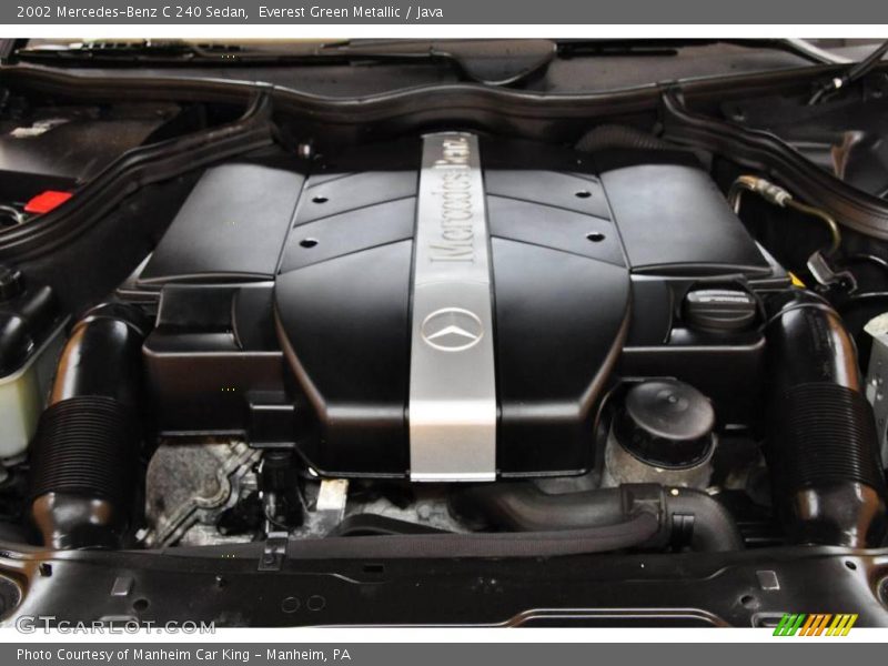 Everest Green Metallic / Java 2002 Mercedes-Benz C 240 Sedan