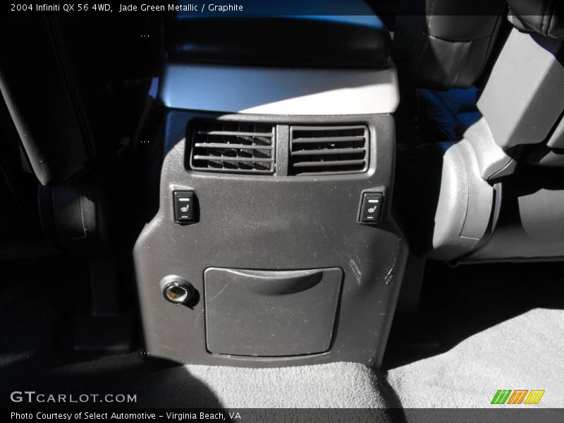 Jade Green Metallic / Graphite 2004 Infiniti QX 56 4WD
