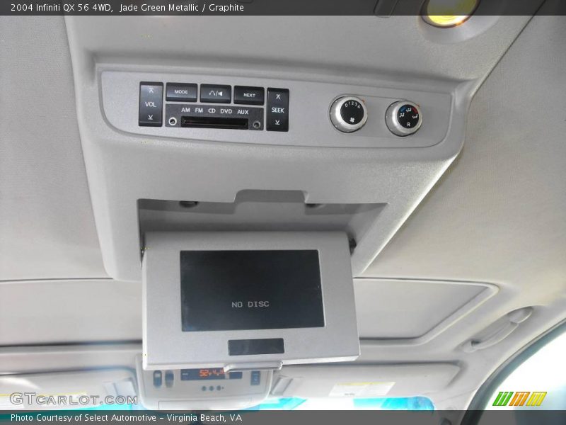 Jade Green Metallic / Graphite 2004 Infiniti QX 56 4WD