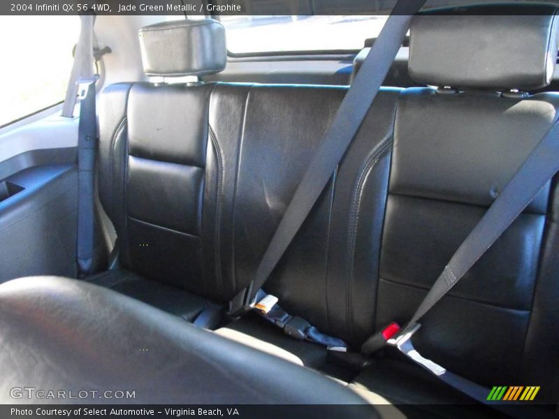 Jade Green Metallic / Graphite 2004 Infiniti QX 56 4WD