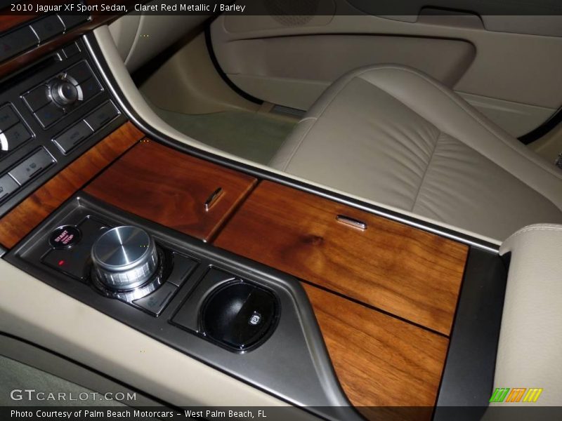 Claret Red Metallic / Barley 2010 Jaguar XF Sport Sedan