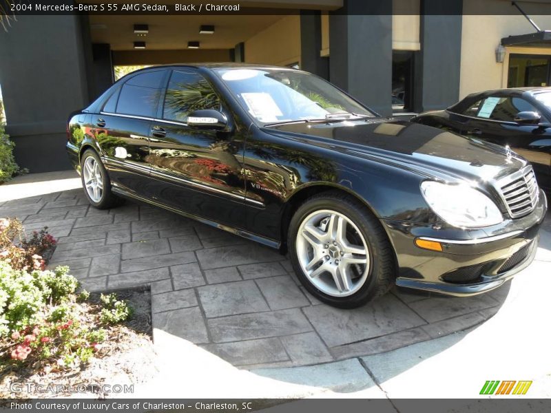 Black / Charcoal 2004 Mercedes-Benz S 55 AMG Sedan