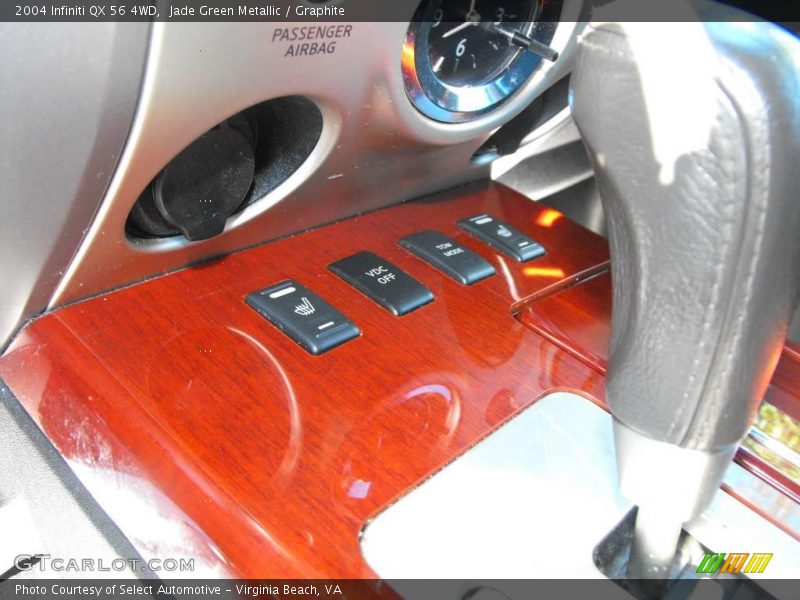 Jade Green Metallic / Graphite 2004 Infiniti QX 56 4WD
