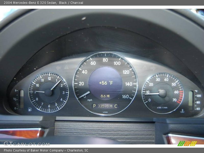 Black / Charcoal 2004 Mercedes-Benz E 320 Sedan