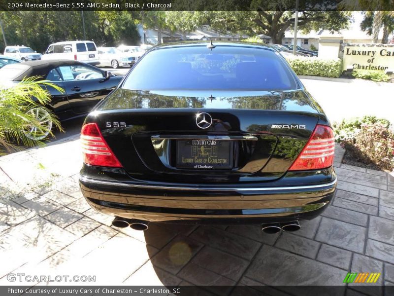 Black / Charcoal 2004 Mercedes-Benz S 55 AMG Sedan