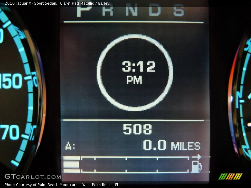 Claret Red Metallic / Barley 2010 Jaguar XF Sport Sedan