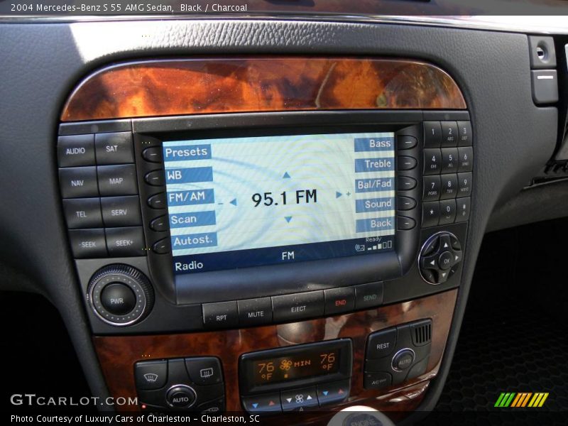 Black / Charcoal 2004 Mercedes-Benz S 55 AMG Sedan