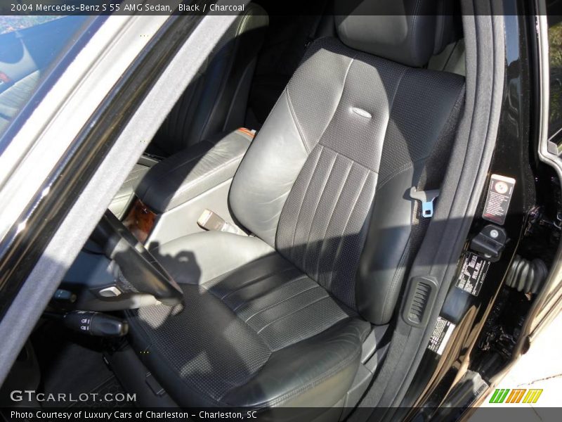 Black / Charcoal 2004 Mercedes-Benz S 55 AMG Sedan