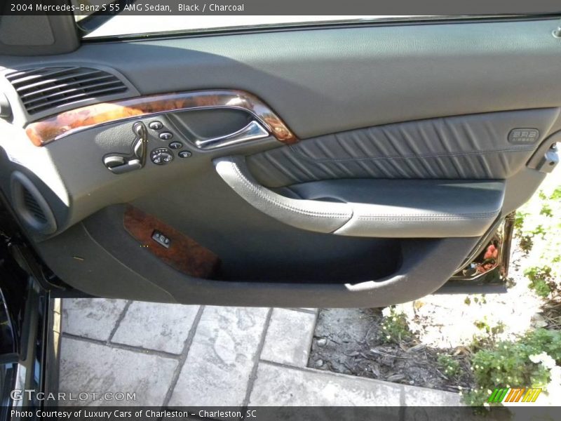 Black / Charcoal 2004 Mercedes-Benz S 55 AMG Sedan