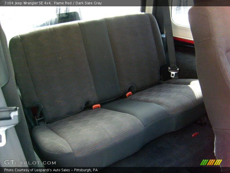 Flame Red / Dark Slate Gray 2004 Jeep Wrangler SE 4x4