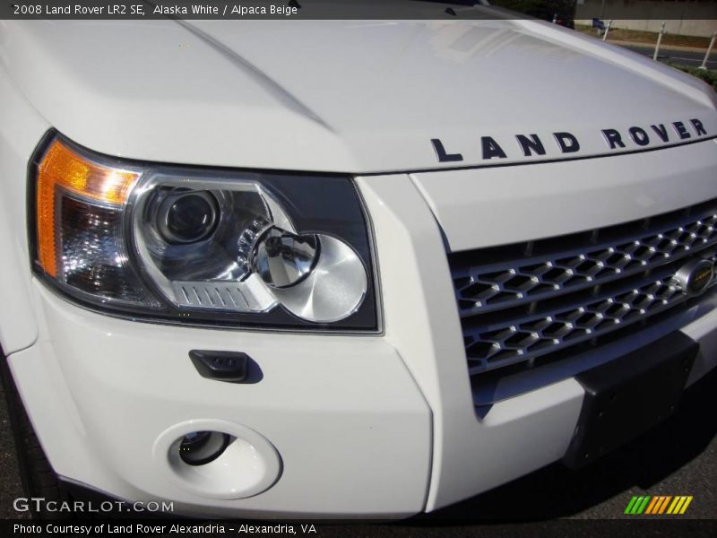 Alaska White / Alpaca Beige 2008 Land Rover LR2 SE