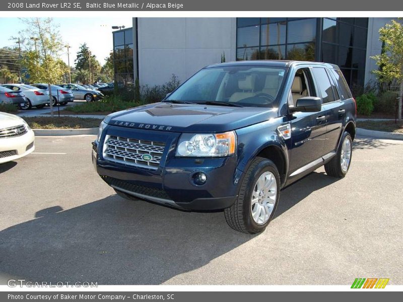 Baltic Blue Metallic / Alpaca Beige 2008 Land Rover LR2 SE