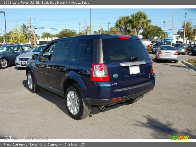 Baltic Blue Metallic / Alpaca Beige 2008 Land Rover LR2 SE