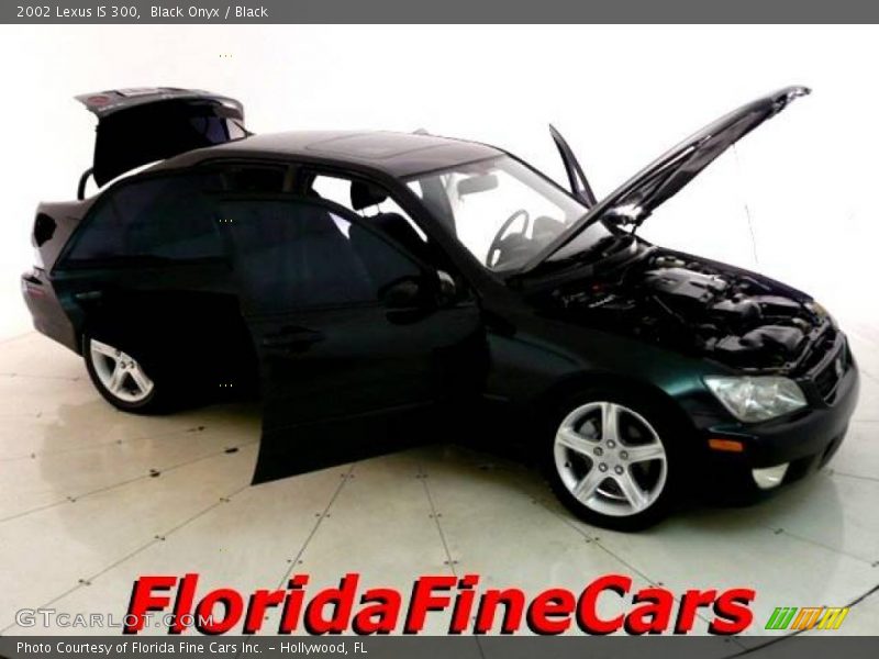 Black Onyx / Black 2002 Lexus IS 300
