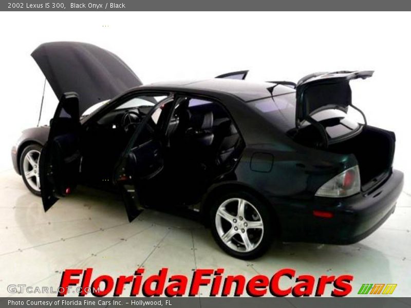 Black Onyx / Black 2002 Lexus IS 300