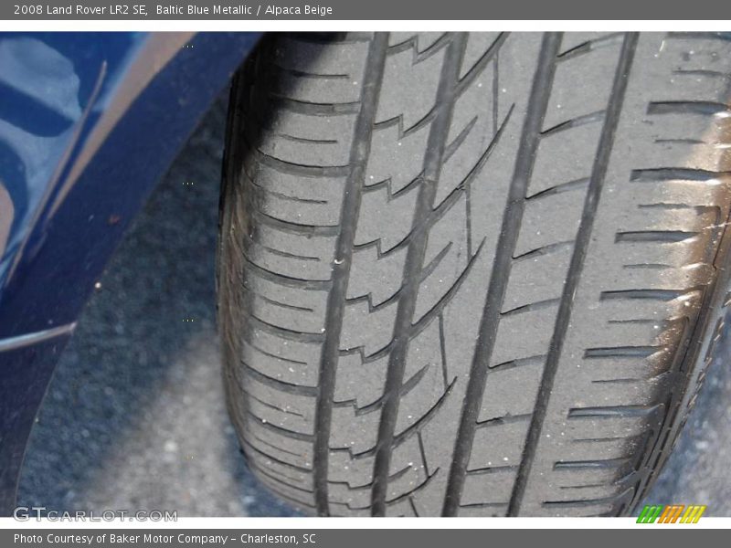 Baltic Blue Metallic / Alpaca Beige 2008 Land Rover LR2 SE