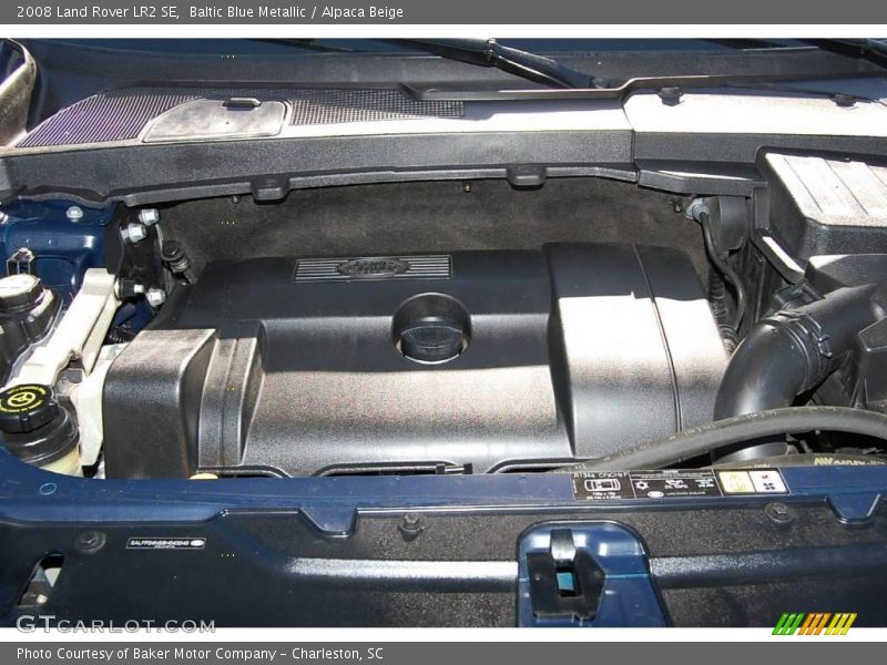 Baltic Blue Metallic / Alpaca Beige 2008 Land Rover LR2 SE