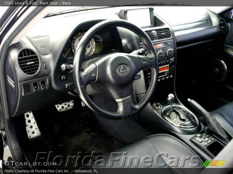 Black Onyx / Black 2002 Lexus IS 300