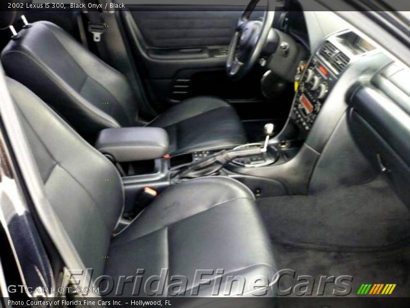 Black Onyx / Black 2002 Lexus IS 300