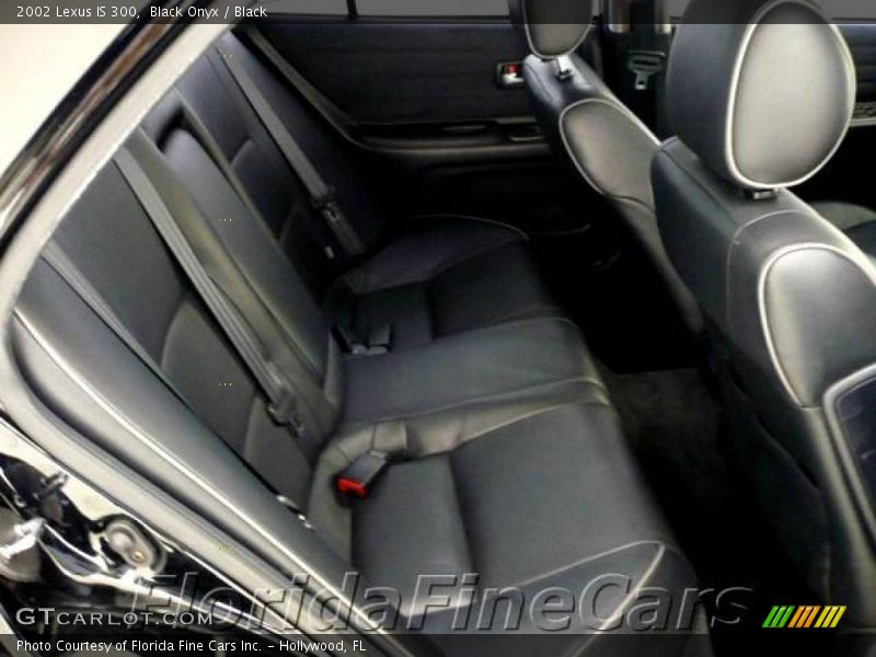 Black Onyx / Black 2002 Lexus IS 300