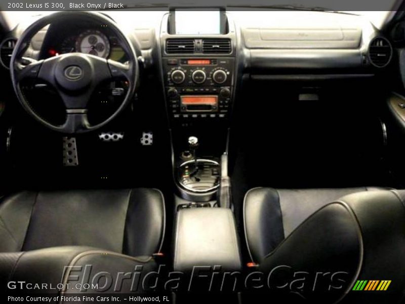 Black Onyx / Black 2002 Lexus IS 300