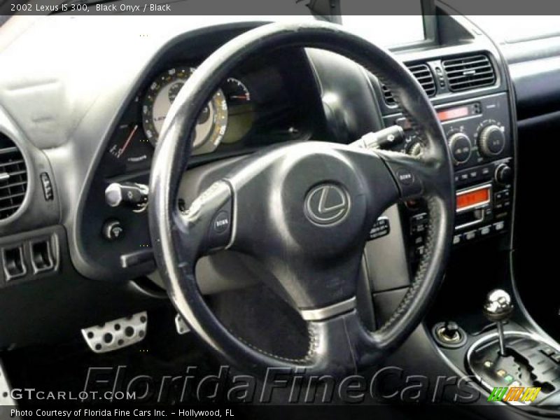 Black Onyx / Black 2002 Lexus IS 300