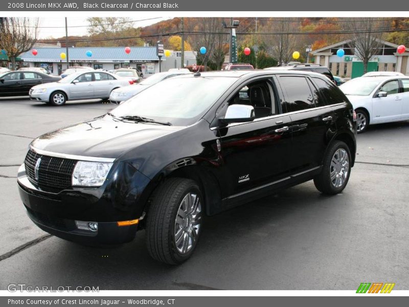 Black Clearcoat / Charcoal Black 2008 Lincoln MKX AWD