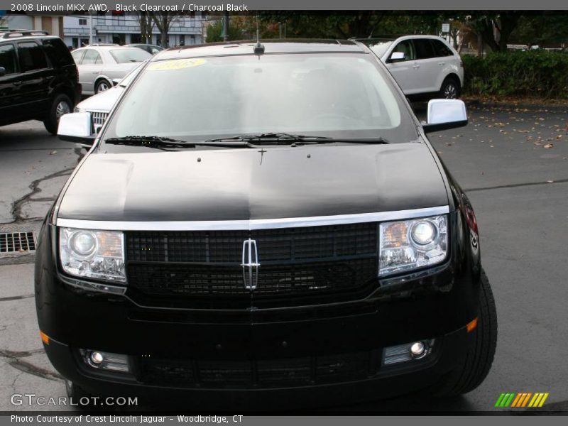 Black Clearcoat / Charcoal Black 2008 Lincoln MKX AWD