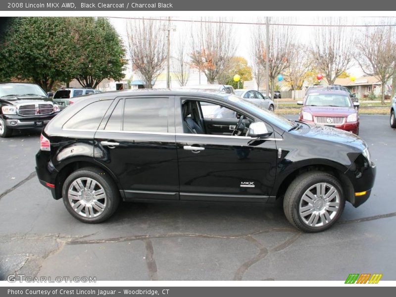 Black Clearcoat / Charcoal Black 2008 Lincoln MKX AWD