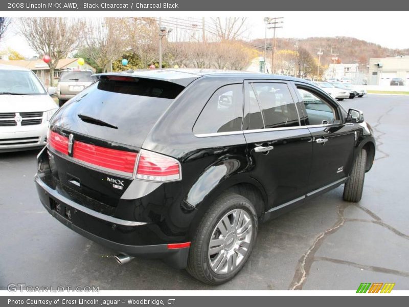 Black Clearcoat / Charcoal Black 2008 Lincoln MKX AWD