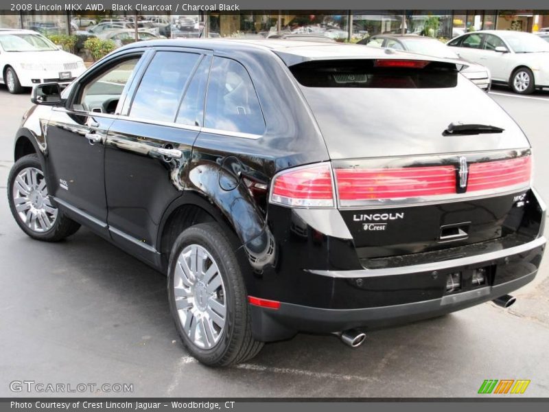 Black Clearcoat / Charcoal Black 2008 Lincoln MKX AWD