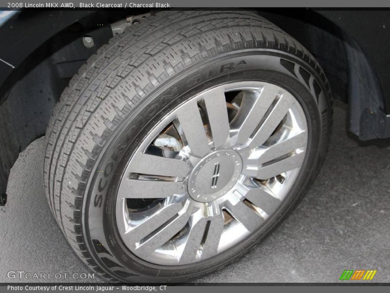 Black Clearcoat / Charcoal Black 2008 Lincoln MKX AWD