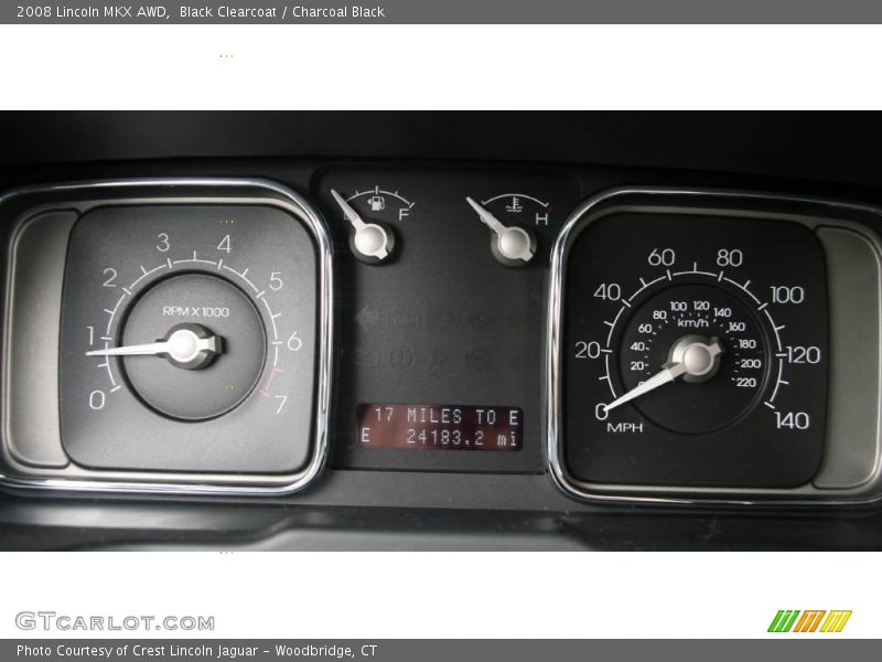 Black Clearcoat / Charcoal Black 2008 Lincoln MKX AWD