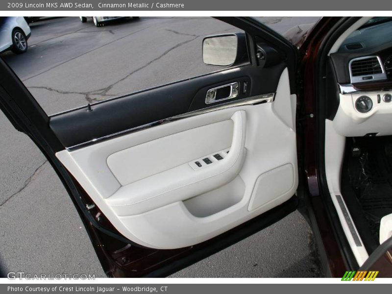Cinnamon Metallic / Cashmere 2009 Lincoln MKS AWD Sedan