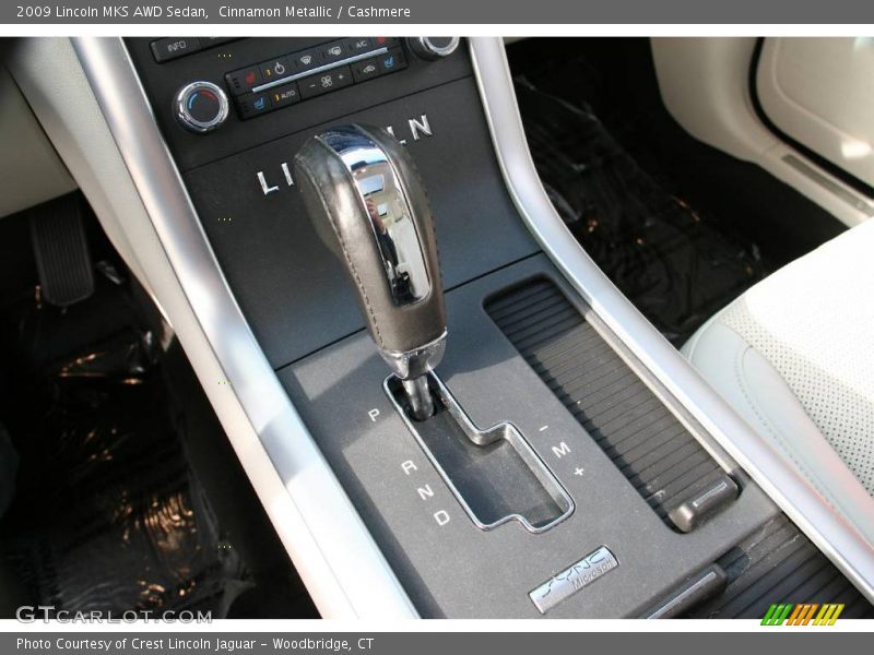 Cinnamon Metallic / Cashmere 2009 Lincoln MKS AWD Sedan