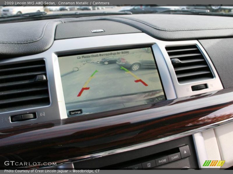 Cinnamon Metallic / Cashmere 2009 Lincoln MKS AWD Sedan