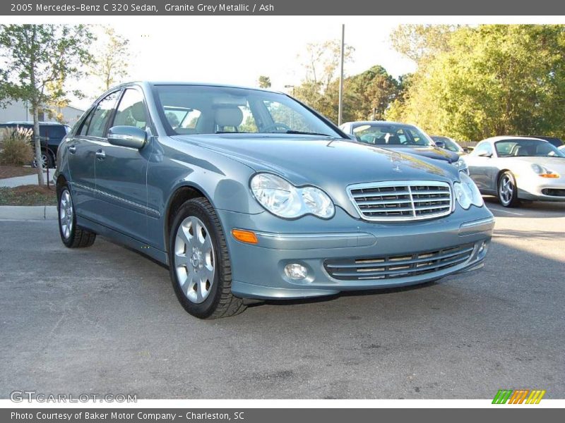Granite Grey Metallic / Ash 2005 Mercedes-Benz C 320 Sedan