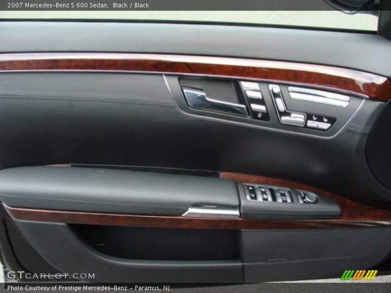 Black / Black 2007 Mercedes-Benz S 600 Sedan