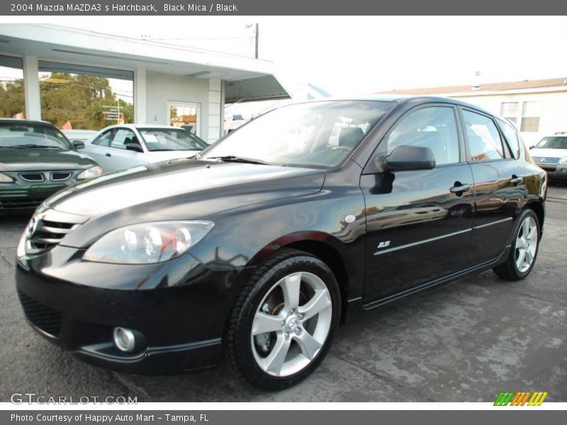 Black Mica / Black 2004 Mazda MAZDA3 s Hatchback