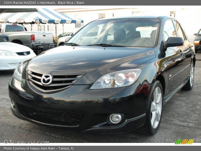 Black Mica / Black 2004 Mazda MAZDA3 s Hatchback