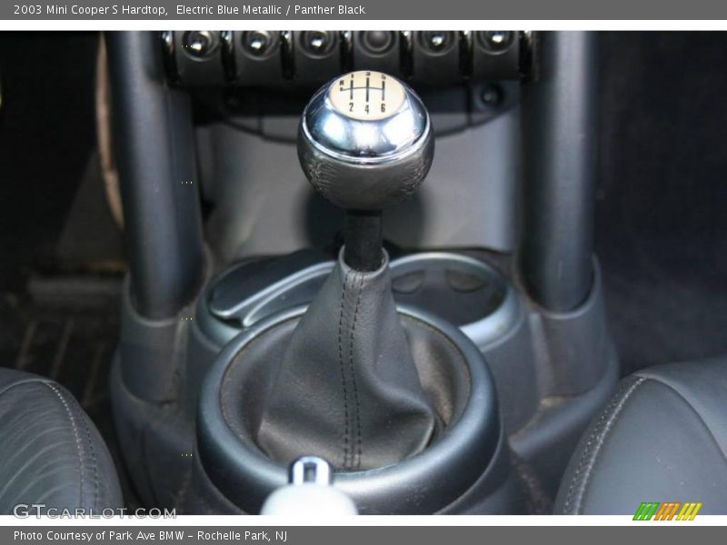 Electric Blue Metallic / Panther Black 2003 Mini Cooper S Hardtop