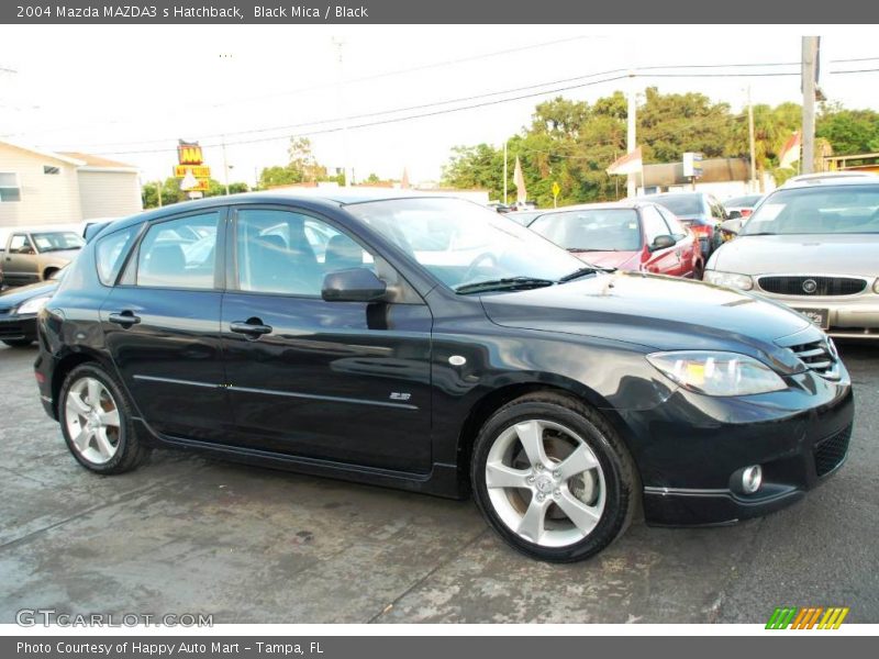 Black Mica / Black 2004 Mazda MAZDA3 s Hatchback