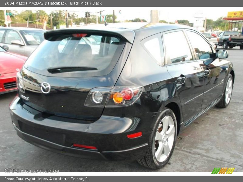 Black Mica / Black 2004 Mazda MAZDA3 s Hatchback