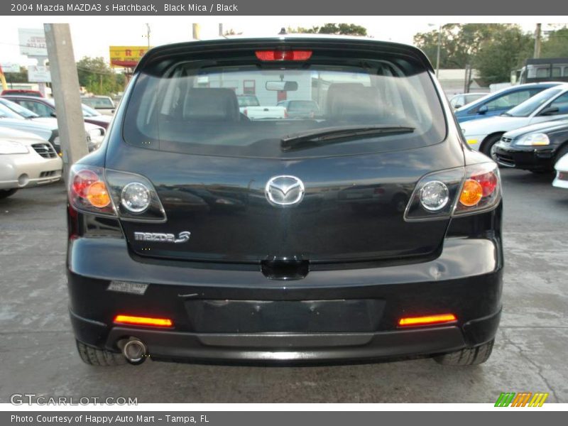 Black Mica / Black 2004 Mazda MAZDA3 s Hatchback