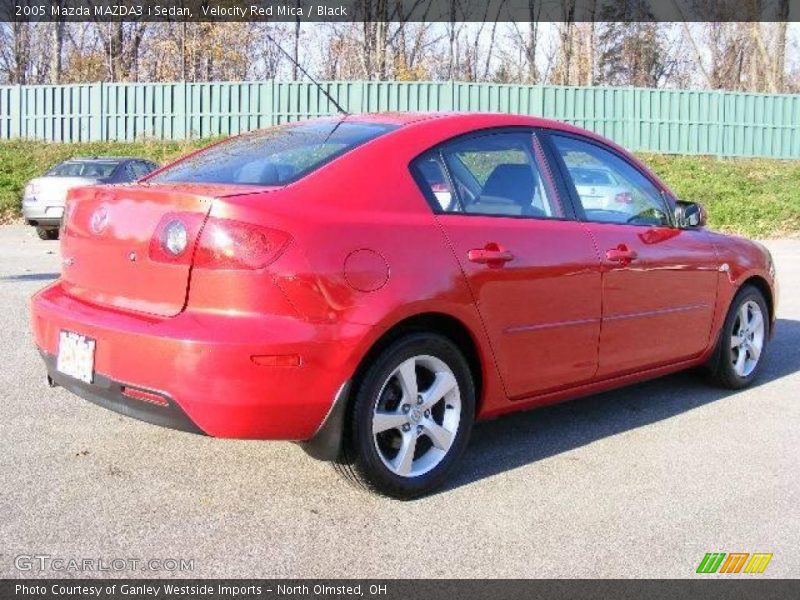 Velocity Red Mica / Black 2005 Mazda MAZDA3 i Sedan
