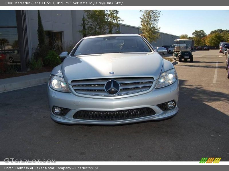 Iridium Silver Metallic / Grey/Dark Grey 2008 Mercedes-Benz CL 550