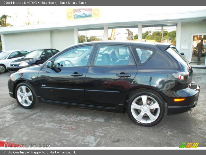 Black Mica / Black 2004 Mazda MAZDA3 s Hatchback