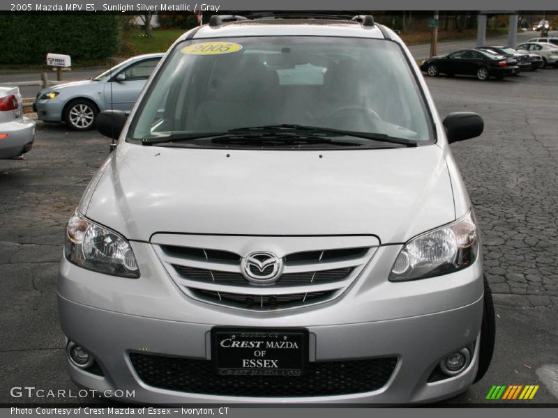 Sunlight Silver Metallic / Gray 2005 Mazda MPV ES