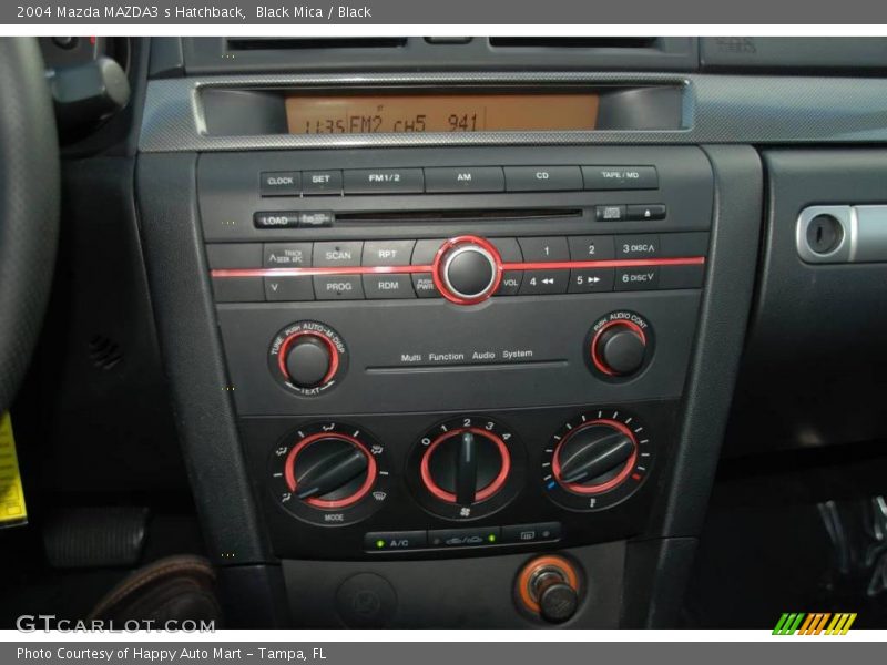 Black Mica / Black 2004 Mazda MAZDA3 s Hatchback