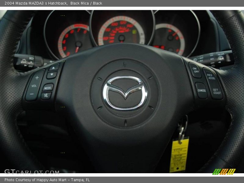 Black Mica / Black 2004 Mazda MAZDA3 s Hatchback